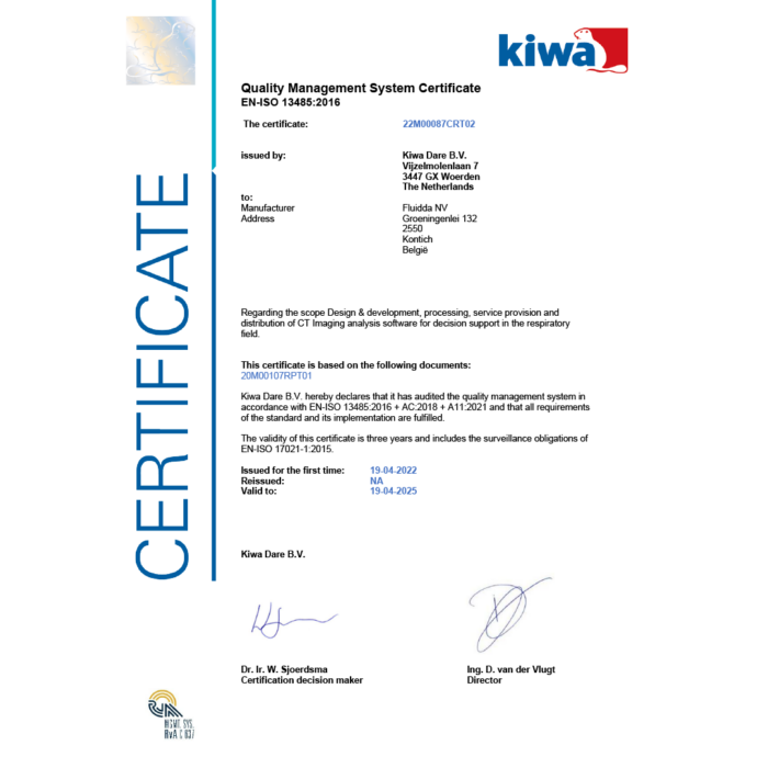 ISO 13485 2016 Certification Acquired For Quality Management System