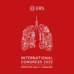 The logo of the ERS 2022 Conference